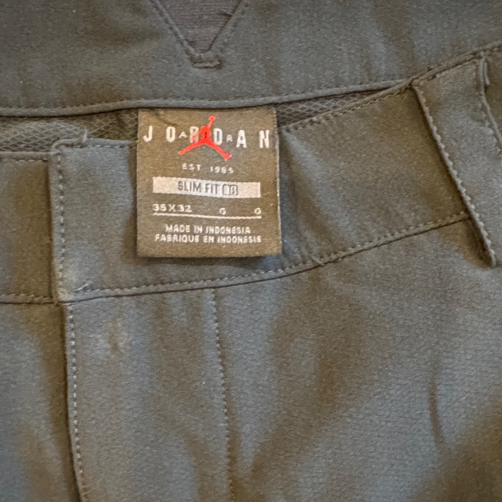 Jordan Black Slim Fit Trousers